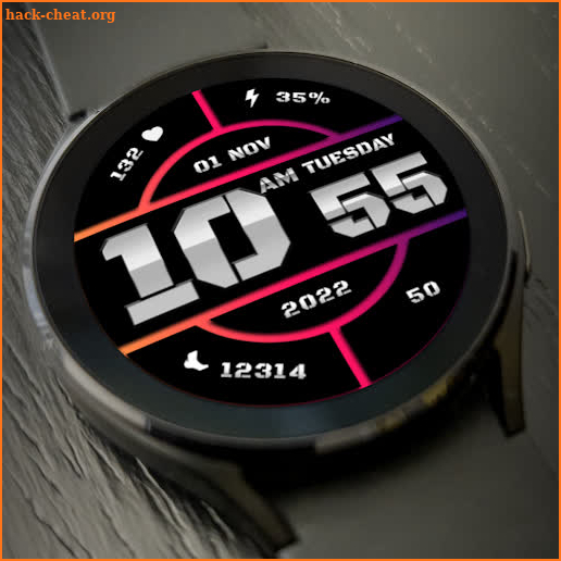 Digital Future WatchFace MJ070 screenshot