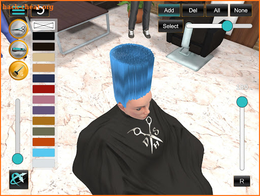 Digital Hair Simulator screenshot