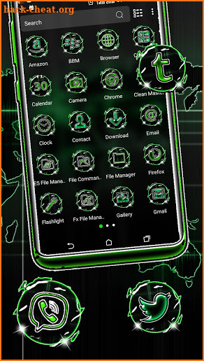 Digital Map Theme Launcher screenshot