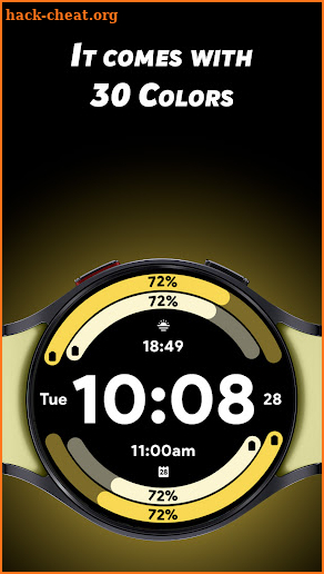 Digital Rings - Watch face screenshot