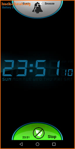 digital smart alarm clock&timer with ringtones screenshot