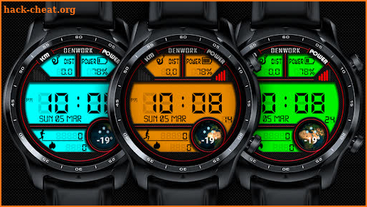 Digital Sport Animated Watch screenshot