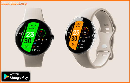 Digital Sport color7 WatchFace screenshot