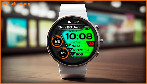 Digital Sport RPOOF Watchface screenshot