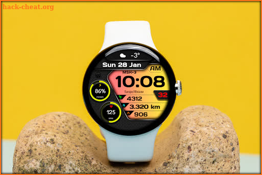 Digital Sport RPOOF Watchface screenshot