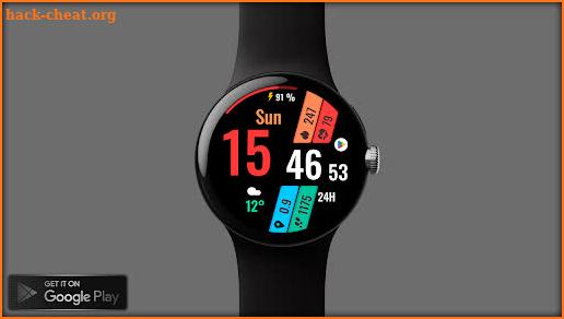 Digital Sport watch face Xl14 screenshot