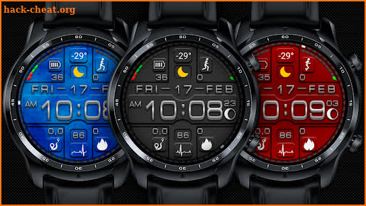 DIGITAL Sport Watchface WearOS screenshot