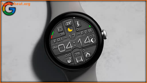 DIGITAL Sport Watchface WearOS screenshot