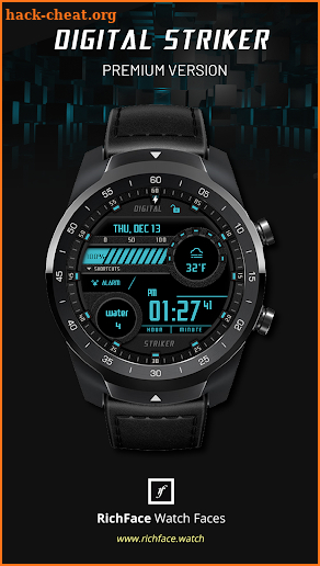 Digital Striker Watch Face screenshot