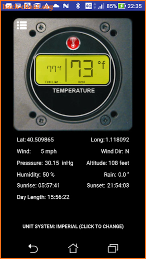 Digital Thermometer screenshot