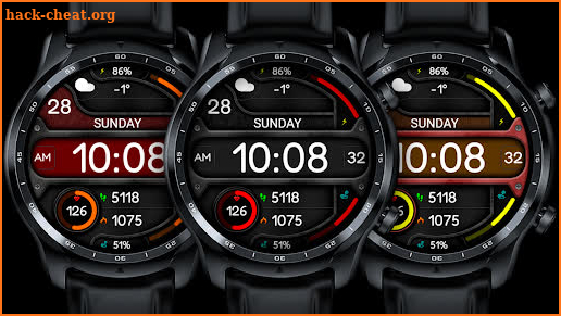 Digital TRAMON Sport Watchface screenshot