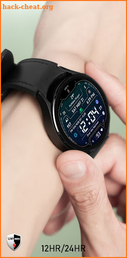 Digital Watch Face 035 screenshot