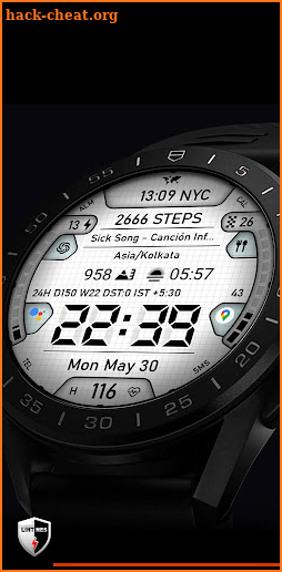 Digital Watch Face 055 screenshot