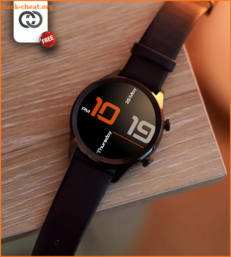 Digital Watch Face CRC041 screenshot