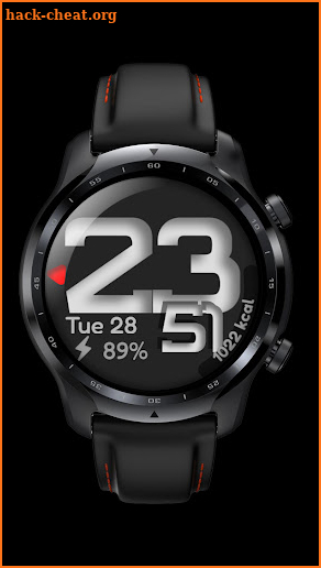 Digital Watch Face CUE116 screenshot