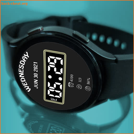 Digital Watch Face Key 002 screenshot