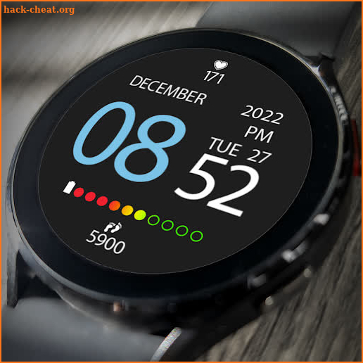 Digital Watch Face Key 009 screenshot