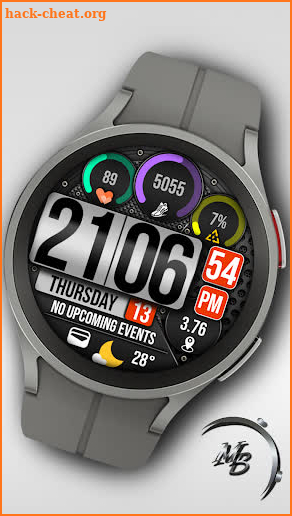 Digital Watch Face MB365 screenshot