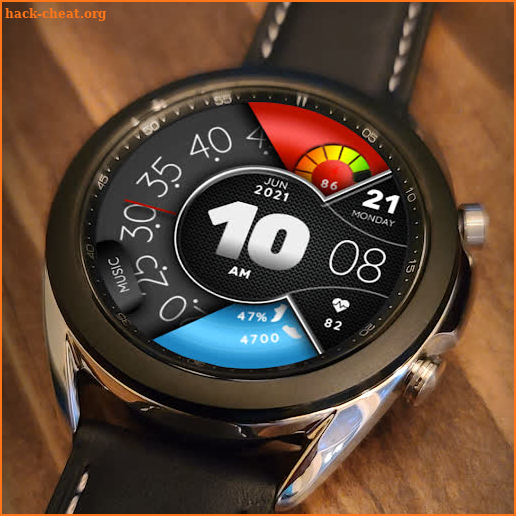 Digital Watch Face MJ212 screenshot