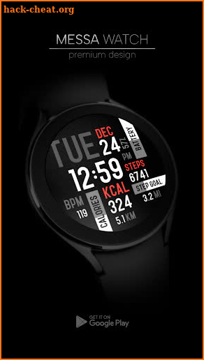 Digital Watch Face X Sport screenshot