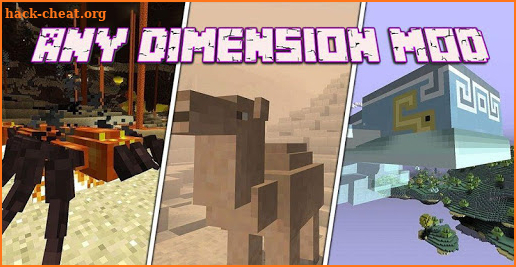 Dimension Mod for MCPE screenshot