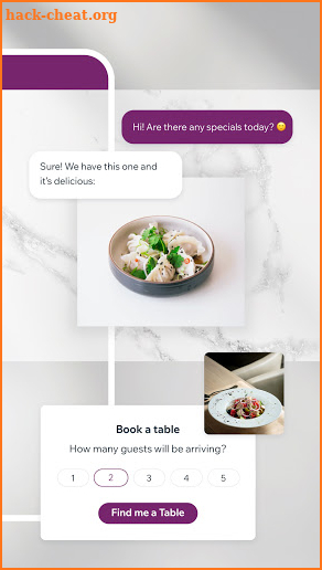 Dine by Wix: Your favorite restaurants on the go screenshot