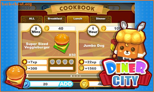 Diner City - Craft your dish screenshot