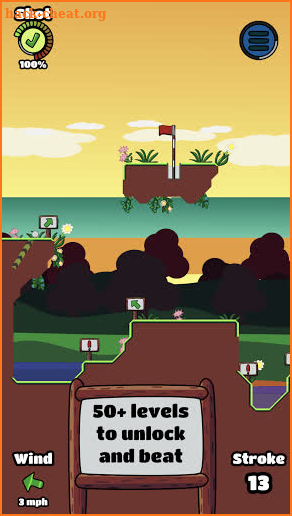 Dinkigolf screenshot