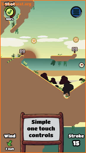 Dinkigolf screenshot