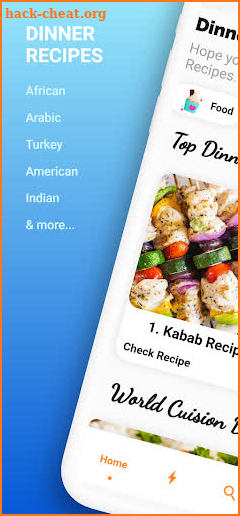 Dinner Recipes Pro screenshot