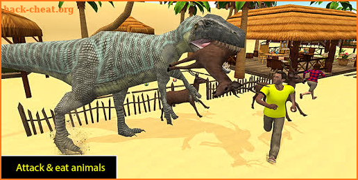 Dino Beach Attack simulator 2019 screenshot