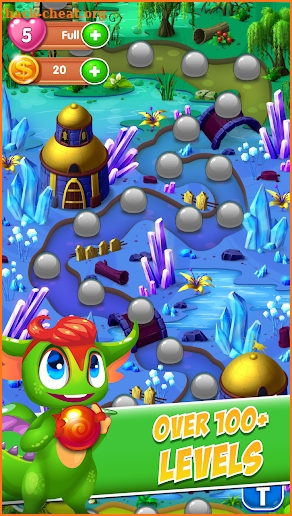 Dino Bubble Pop - Classic Ball Shooter Games 2018 screenshot