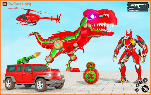 Dino Car Robot Transform Games screenshot