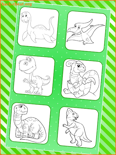 Dino Coloring Pages screenshot