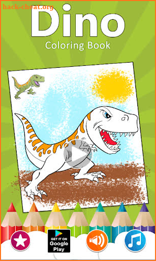 Dino Coloring Pages 2 screenshot