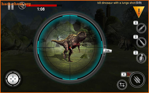 Dino Hunting Free Wild Jungle Sniper Safari screenshot