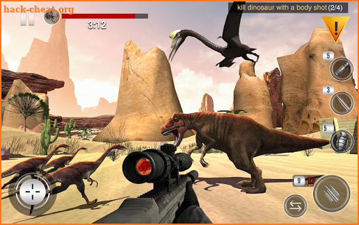 Dino Hunting Free Wild Jungle Sniper Safari screenshot