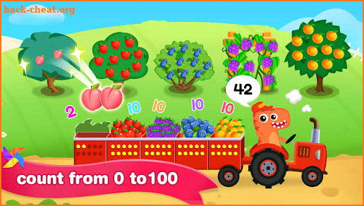 Dino Kids Numbers Count To 100 Math Games for Kids screenshot