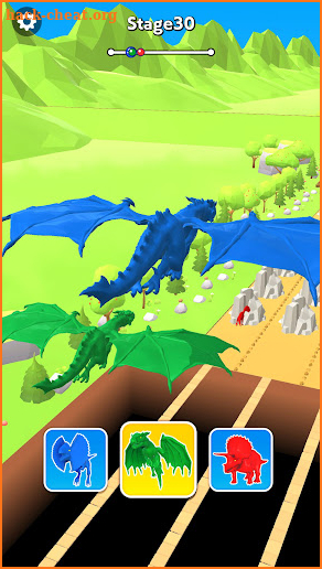 Dino Ninja Race screenshot