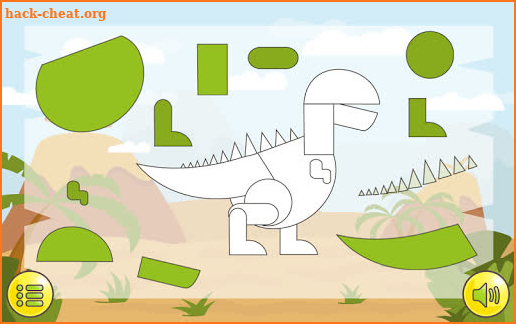 Dino Puzzle - free Jigsaw puzzle game for Kids screenshot