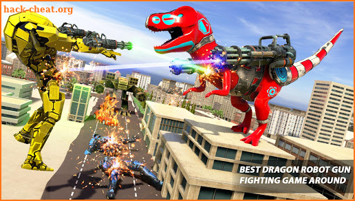 Dino Robot Car Game: Dinosaur Robot Transform hero screenshot