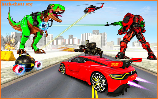 Dino Robot Car Transform Games screenshot