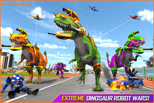 Dino Robot Car Transforming Game: Robot Car Games screenshot