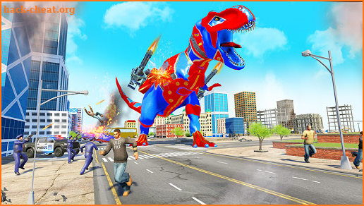 Dino Robot Transform Truck Dinosaur Robot Game screenshot