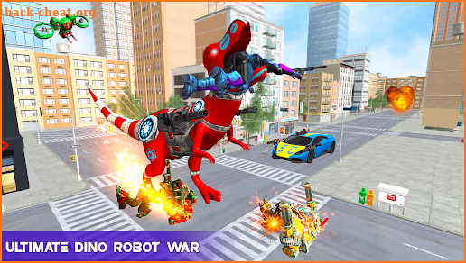 Dino Robot Transformation Games - Robot Car Games screenshot