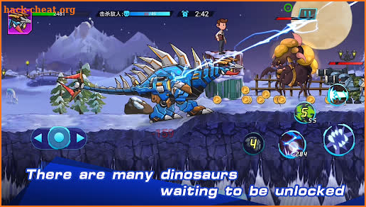 Dino Robot VS Zombie screenshot