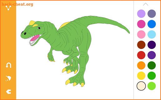 Dinosaur Coloring Book Kids Game screenshot