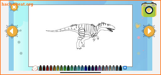 Dinosaur Coloring Games - Dinosaurs Jigsaw Puzzle screenshot