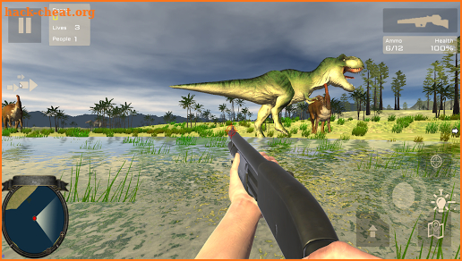 Dinosaur Hunting Patrol 3D Jurassic World screenshot