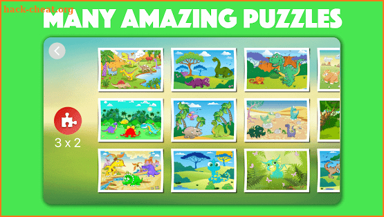 Dinosaur Jigsaw Puzzles for kids & toddlers 🦎 screenshot